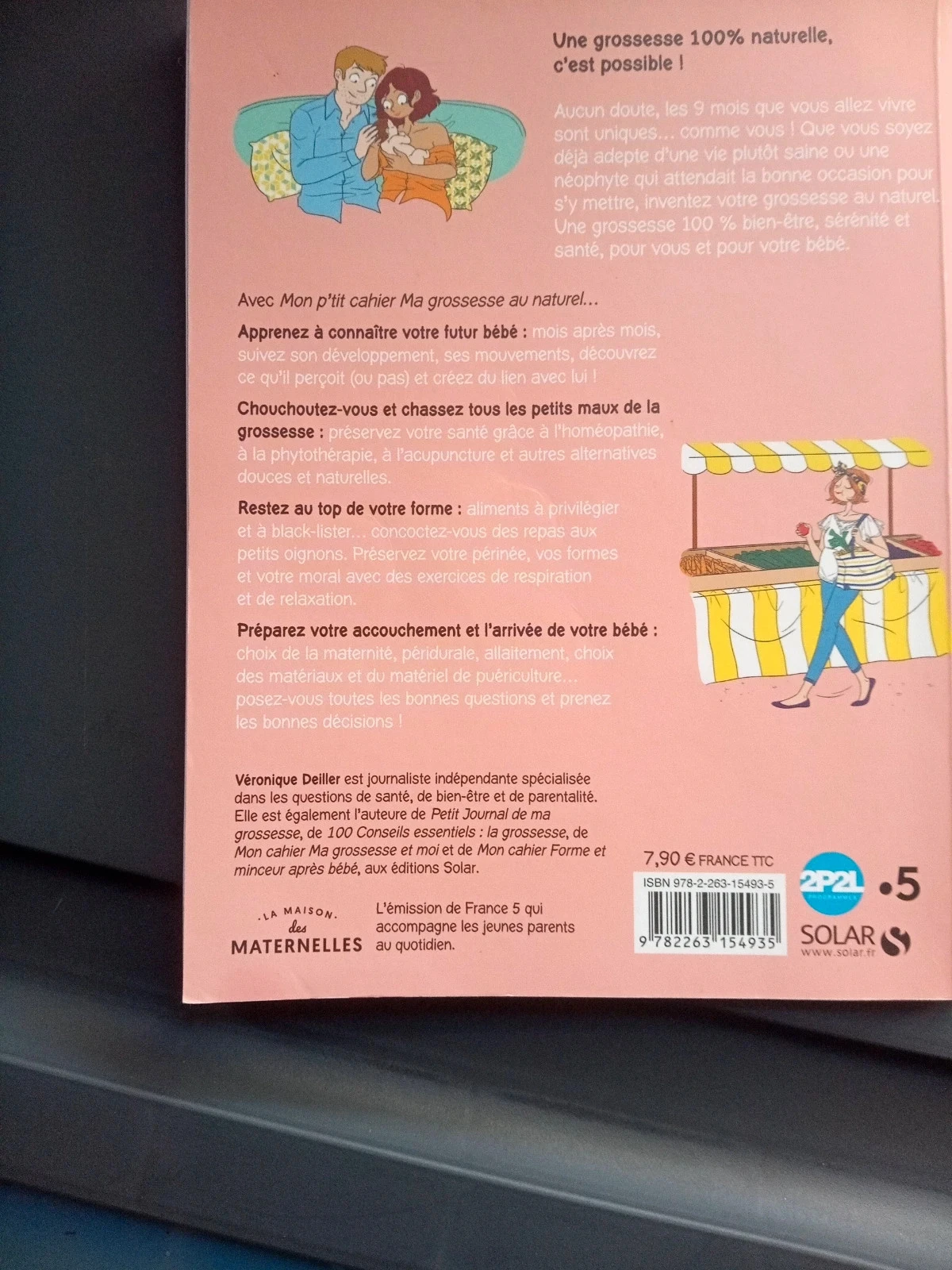 Libro "Mon p'tit cahier - Ma grossesse au naturel" - Véronique Deiller – photo 5